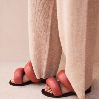 3. Pillow sandals